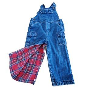 Talbots Kids Denim Overalls
